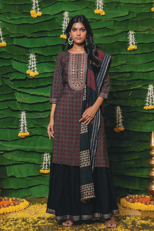 Parnika India Indo-Western Saree - Elara