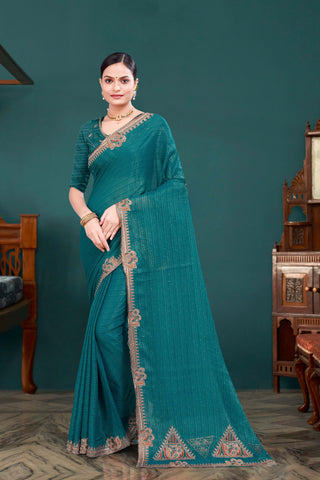 NEW LATEST DESGINER SAREE -17087