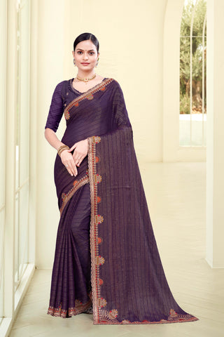 New Latest Fancy Saree -17085