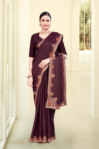 New Latest Fancy Saree -17085