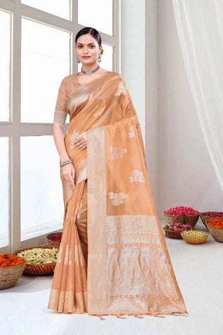 Emphasizes the beauty of color combinations rapier silk saree -25491