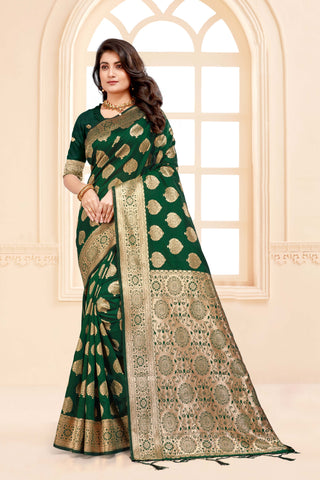 Captures the brilliance of rapier silk vibrant colors saree -25472